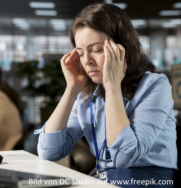 Beschwerden verstärken Stress